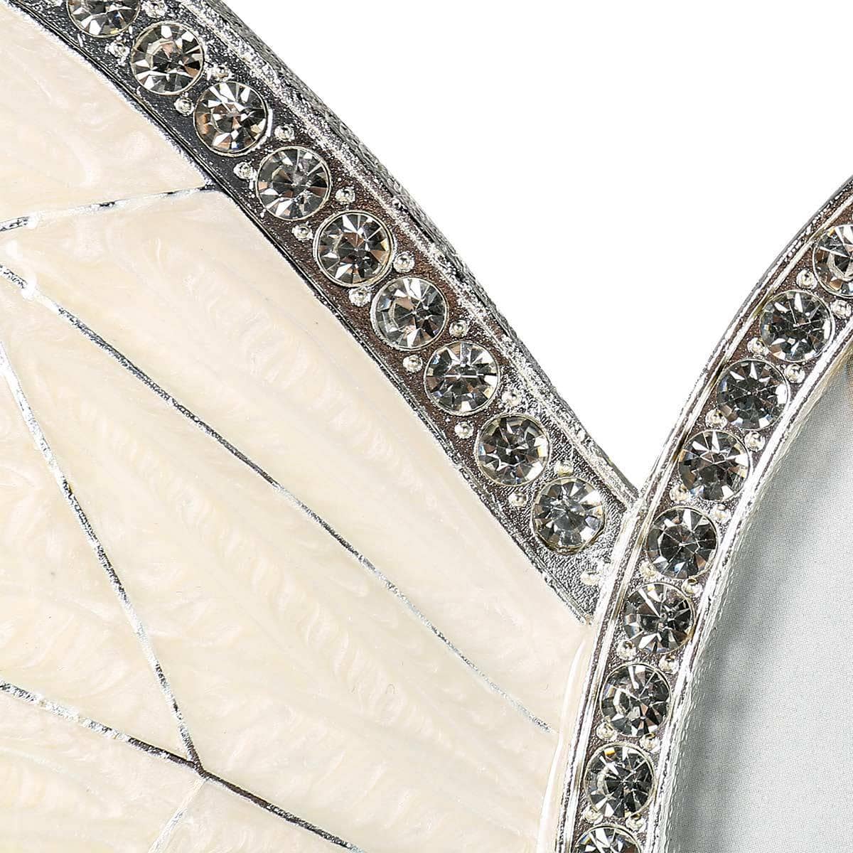 Rhinestone Ellipse Picture Frame - Glamorous Elegance