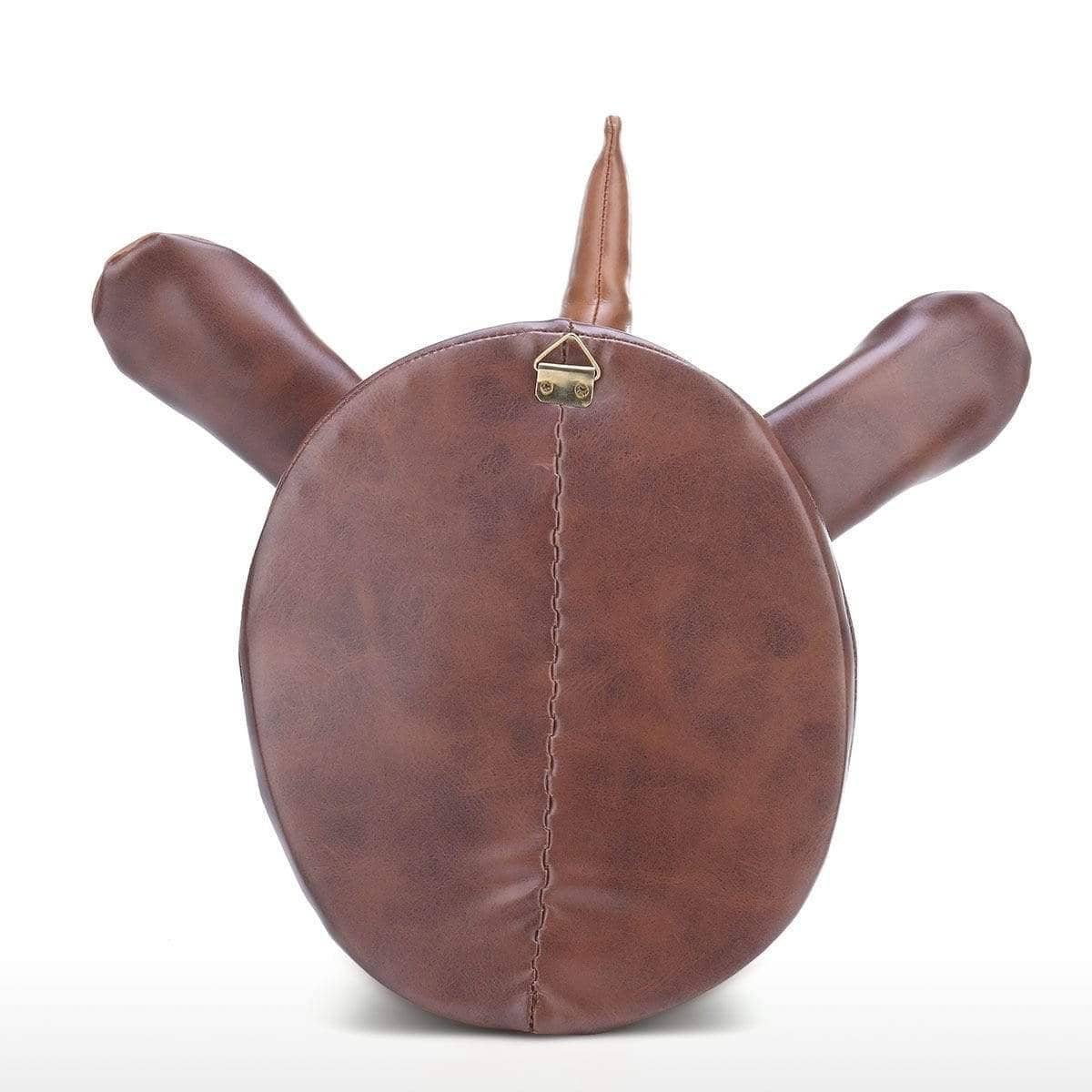 Rhino Head Wall Hanging - Playful Cartoon-Inspired Decor for Your Wall