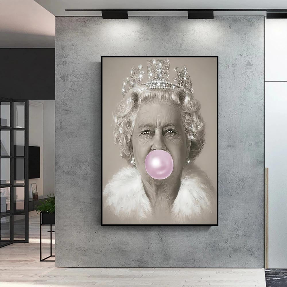 Royal Pop: Bubblegum Queen Elizabeth