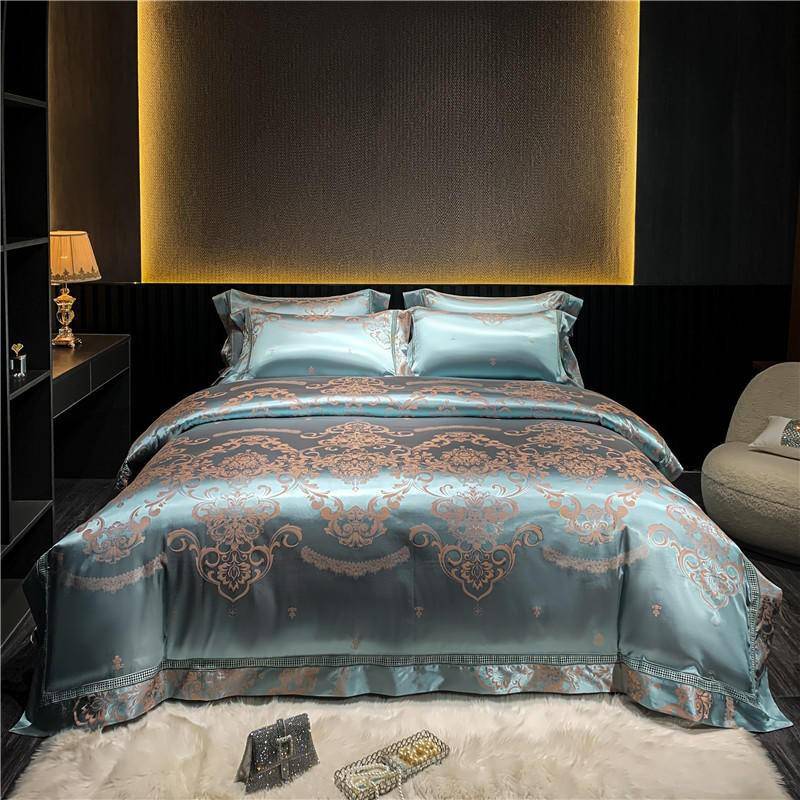 Shimmering Satin Duvet Cover Set - Glamorous & Elegant Bedding