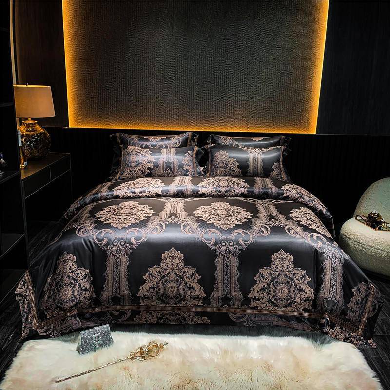 Shimmering Satin Duvet Cover Set - Glamorous & Elegant Bedding
