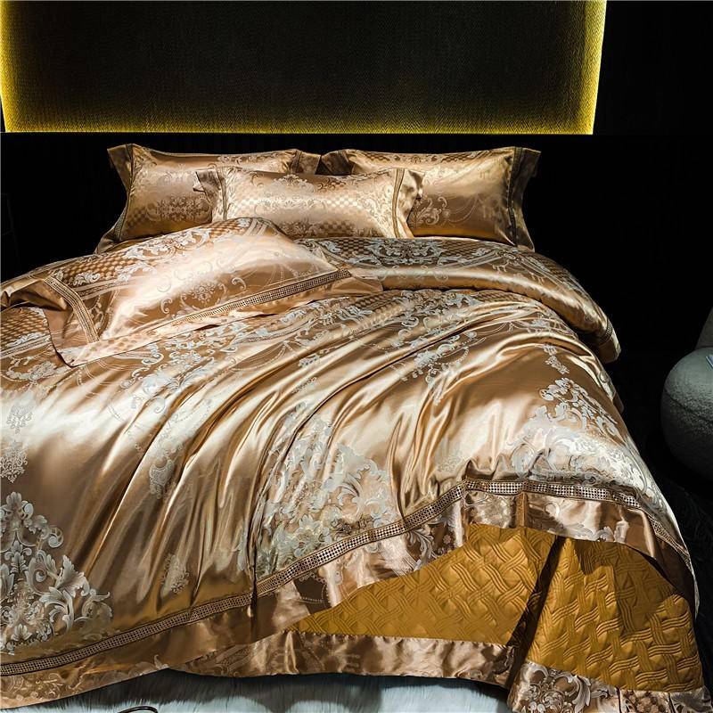 Shimmering Satin Duvet Cover Set - Glamorous & Elegant Bedding