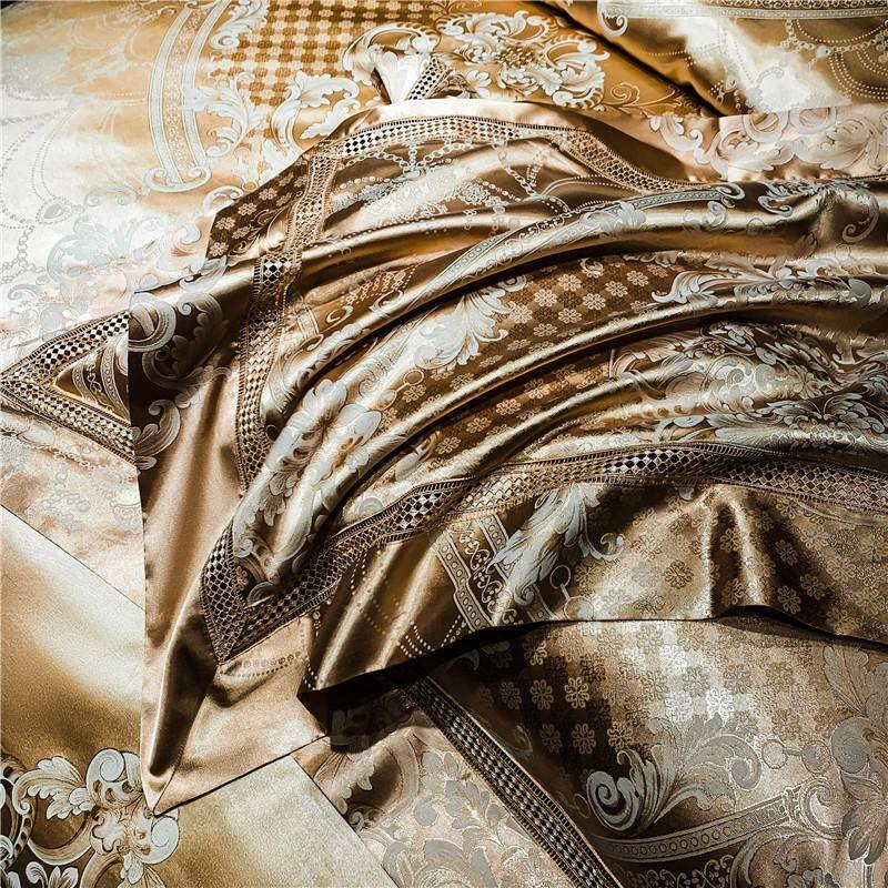 Shimmering Satin Duvet Cover Set - Glamorous & Elegant Bedding