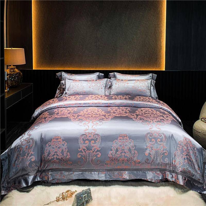 Shimmering Satin Duvet Cover Set - Glamorous & Elegant Bedding
