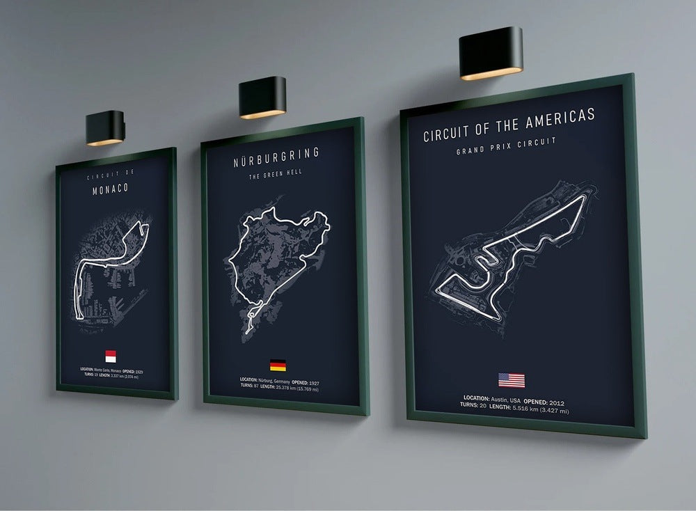 Speed and Precision: Formula 1 Track Circuit