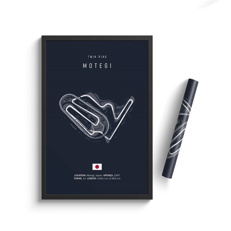 Speed and Precision: Formula 1 Track Circuit