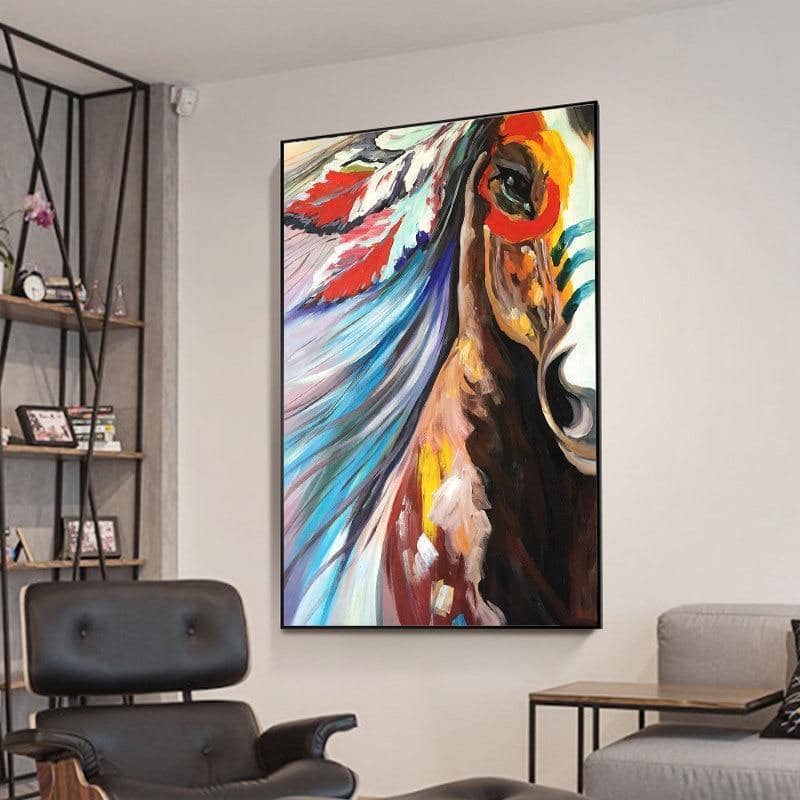 Stunning Majestic Stallion Horse Canvas Art: Enhance Your Home Aesthetics