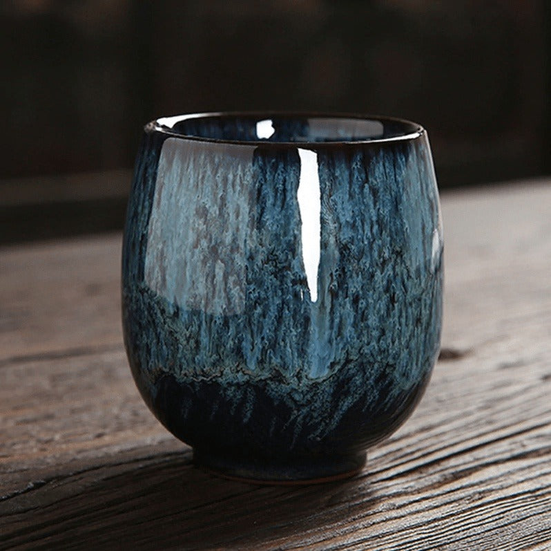 Stylish Ceramic Coffee & Tea Cup Set: Unique Dining Decor for Modern Homes