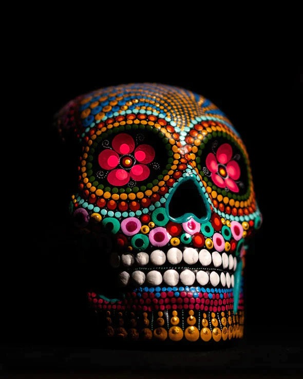 Sugar Calavera: Dreamy Mexican Skull Art