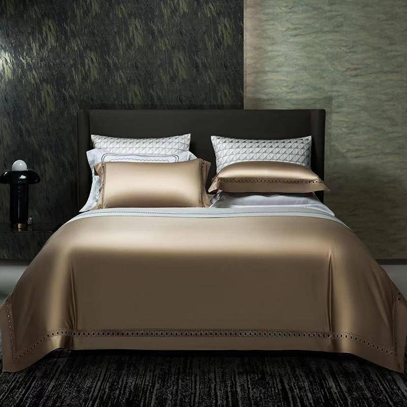 Supreme Solid Color 1500TC Egyptian Cotton Bedding Set: Luxurious Bedding for Queen, King, and Double Size