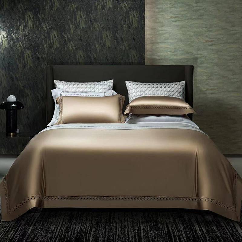 Supreme Solid Color 1500TC Egyptian Cotton Bedding Set: Luxurious Bedding for Queen, King, and Double Size