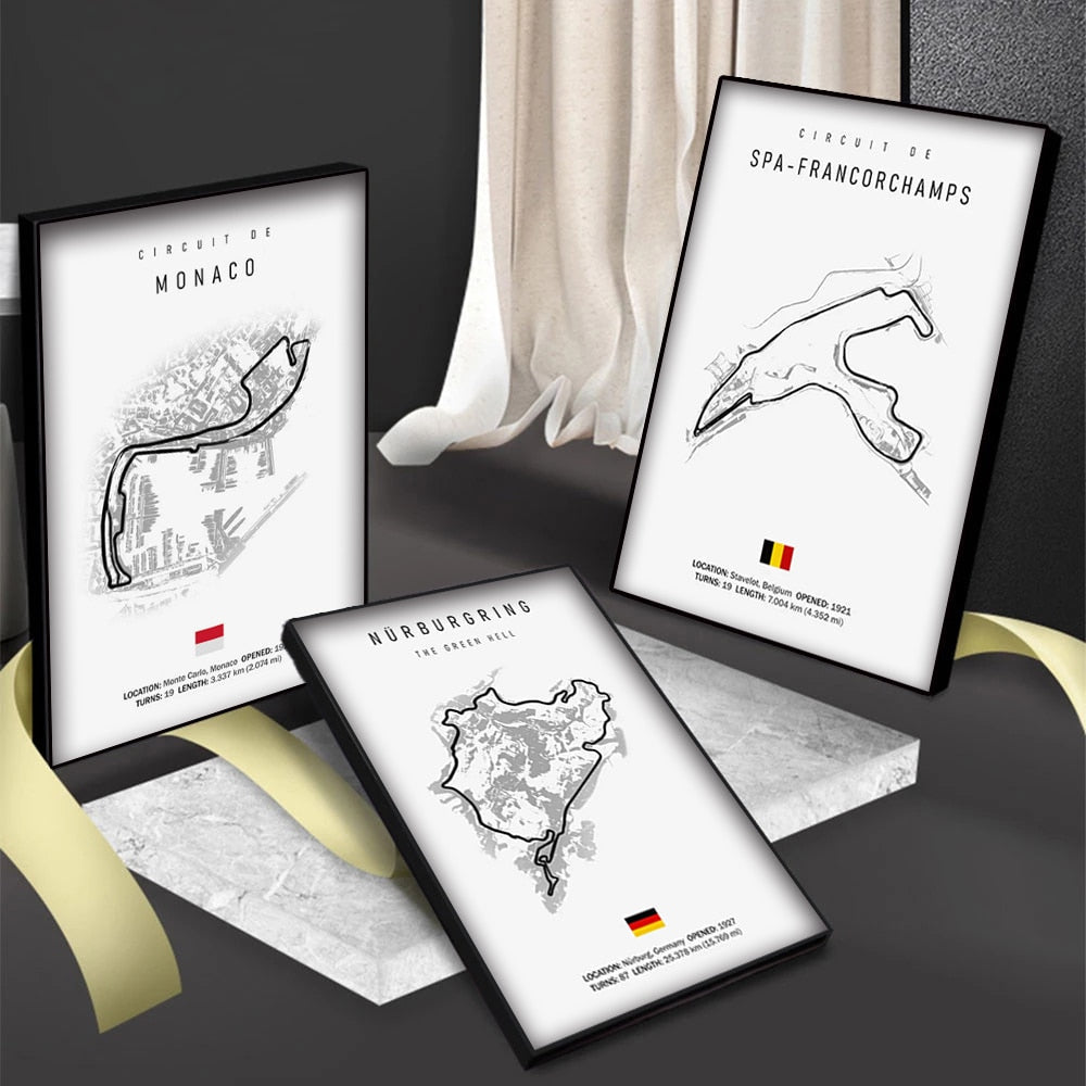 Thrill of the Track: Formula 1 Track Circuit