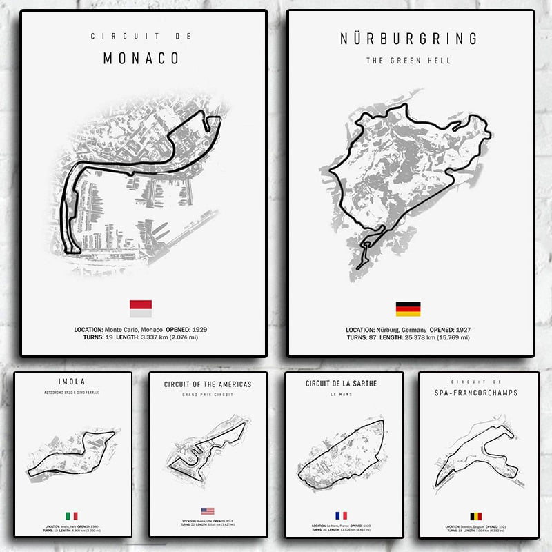 Thrill of the Track: Formula 1 Track Circuit