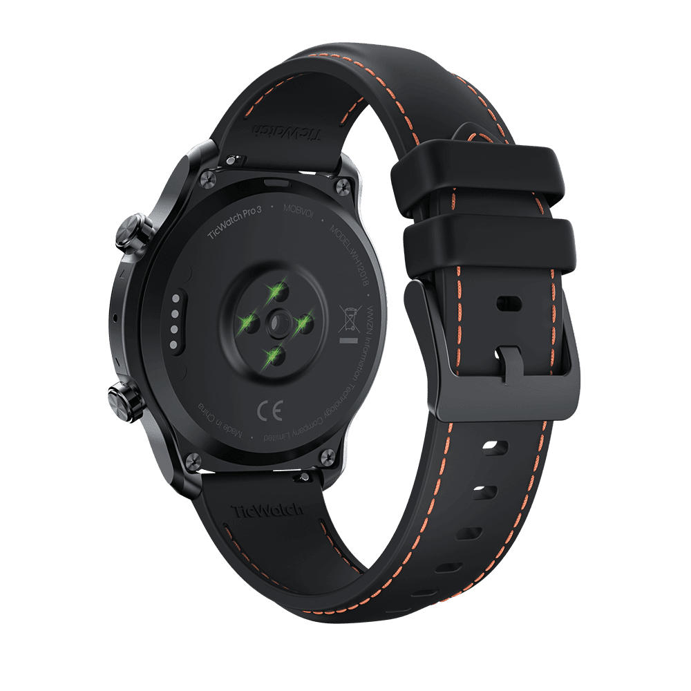 TicWatch Pro 3 GPS Wear OS Smartwatch with Dual-Layer Display and Snapdragon 4100