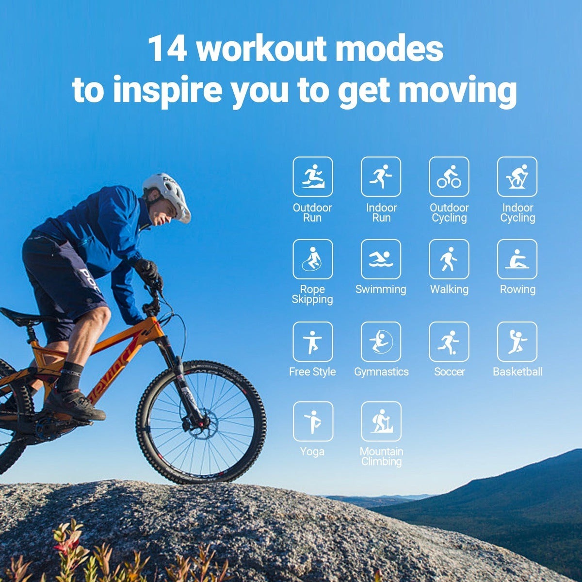 Ticwatch GTH Sports Smartwatch with Fitness, Oxygen, and Sleep Tracking Features