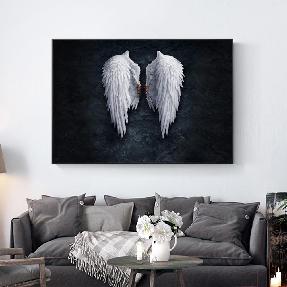 Touch of Serenity - Heavenly Feather Angel Wings