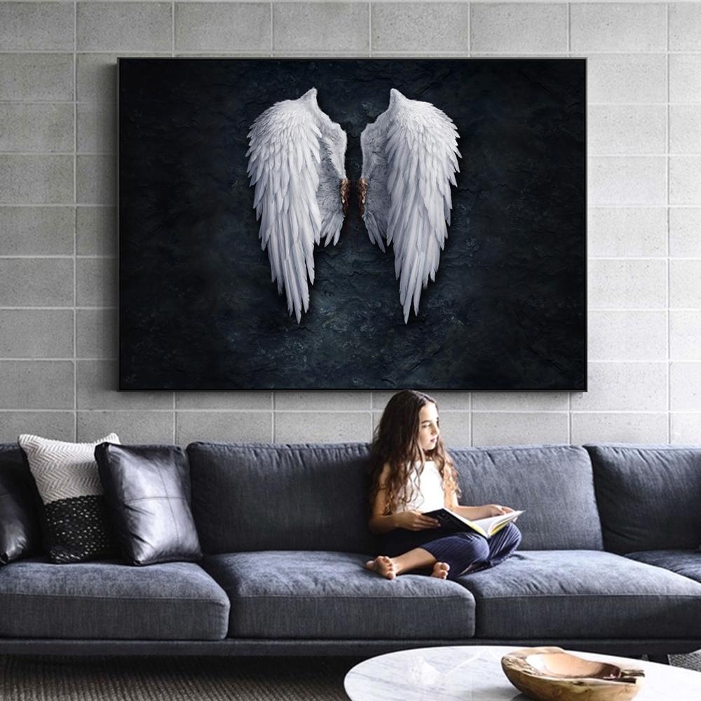 Touch of Serenity - Heavenly Feather Angel Wings