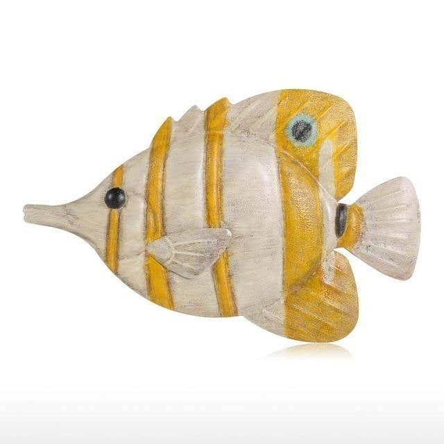 Tropical Fish Iron Wall Decor
