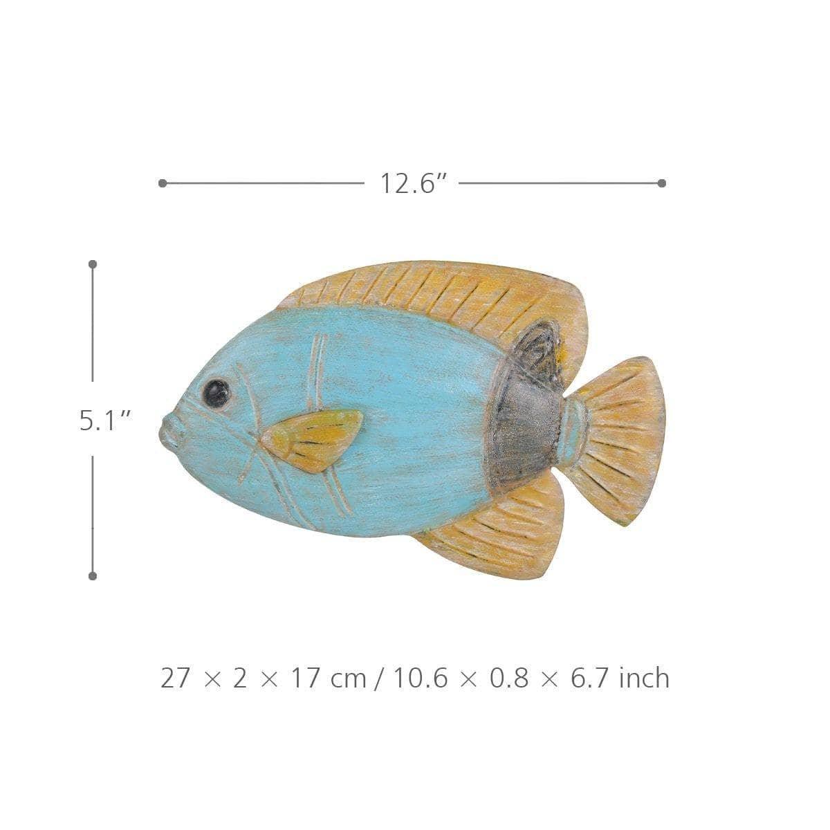 Tropical Fish Iron Wall Decor