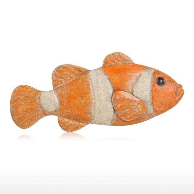 Tropical Fish Iron Wall Decor
