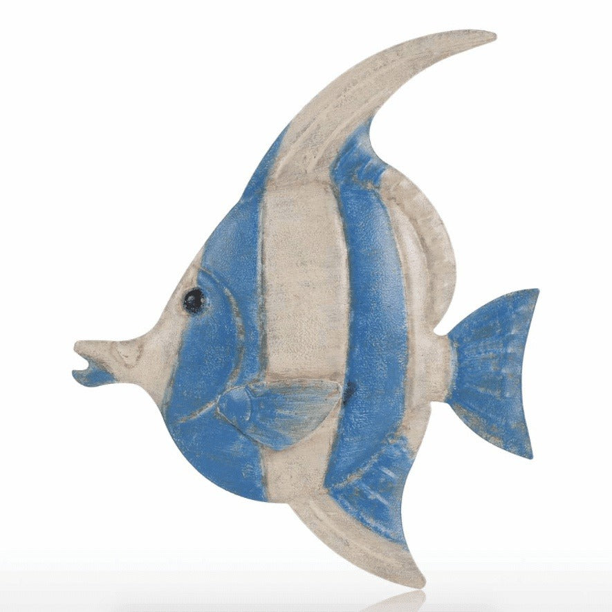 Tropical Fish Iron Wall Decor
