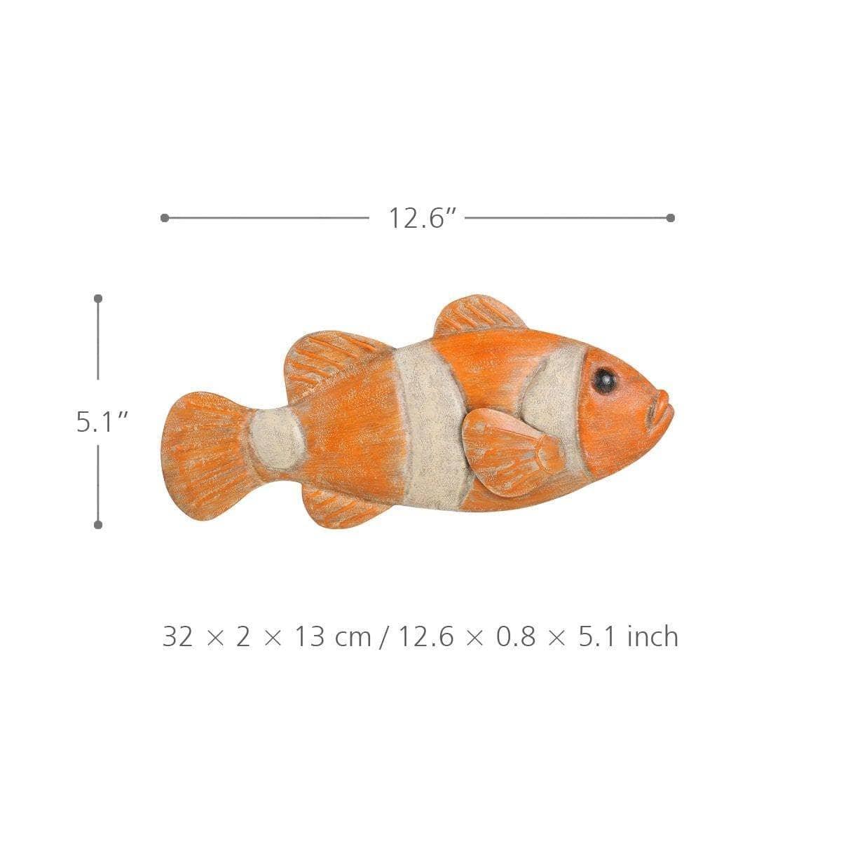 Tropical Fish Iron Wall Decor