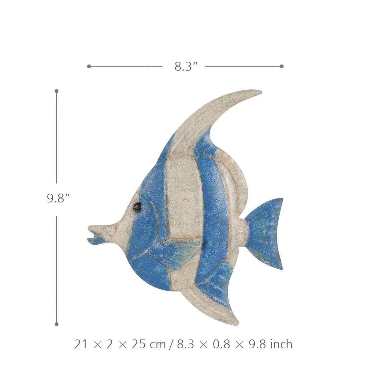 Tropical Fish Iron Wall Decor