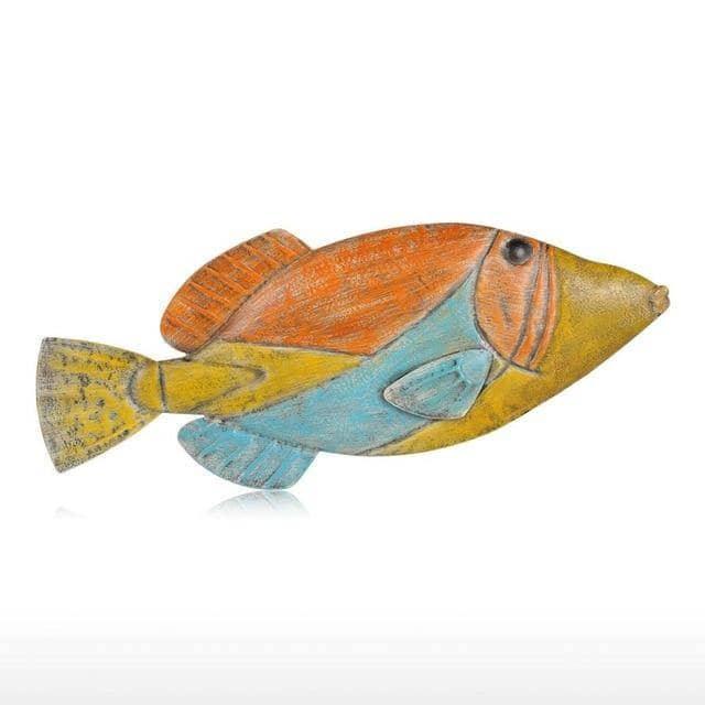 Tropical Fish Iron Wall Decor