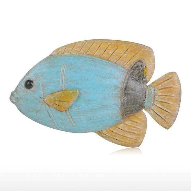 Tropical Fish Iron Wall Decor