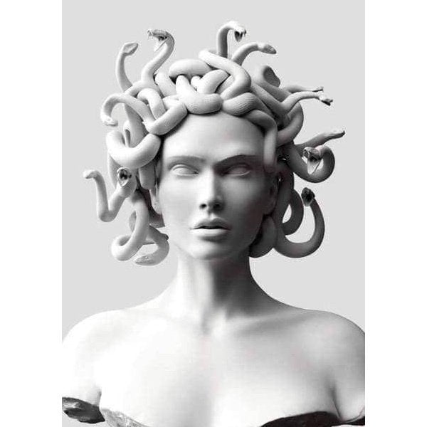 Vaporwave Medusa - Stylish & Modern