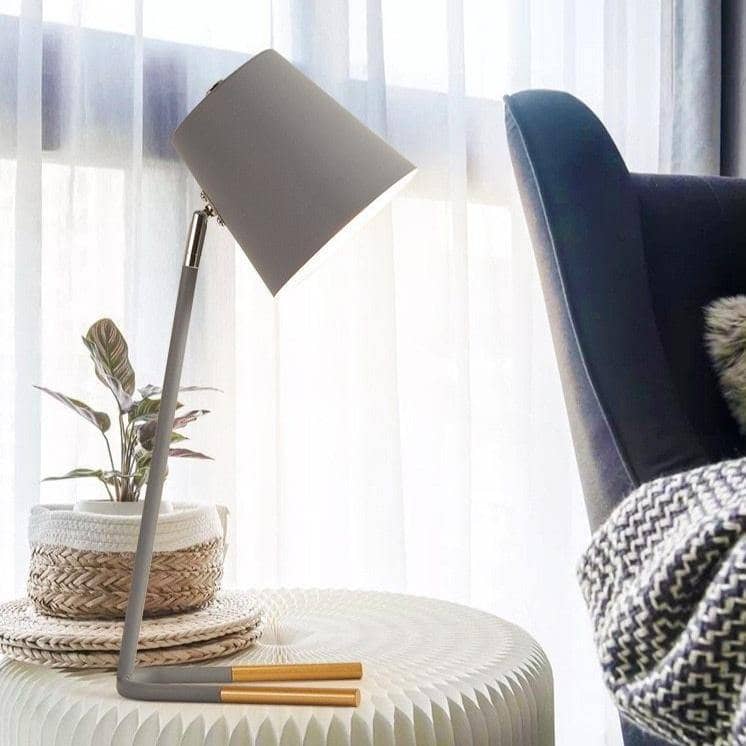 Vibrant Minimalist Colorful Side Table Lamp: Brighten Your Life