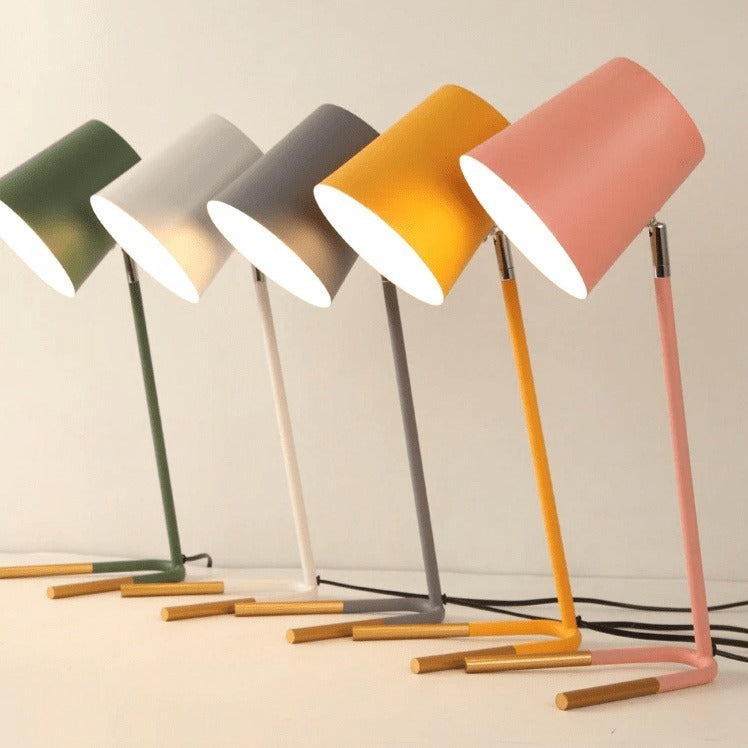 Vibrant Minimalist Colorful Side Table Lamp: Brighten Your Life