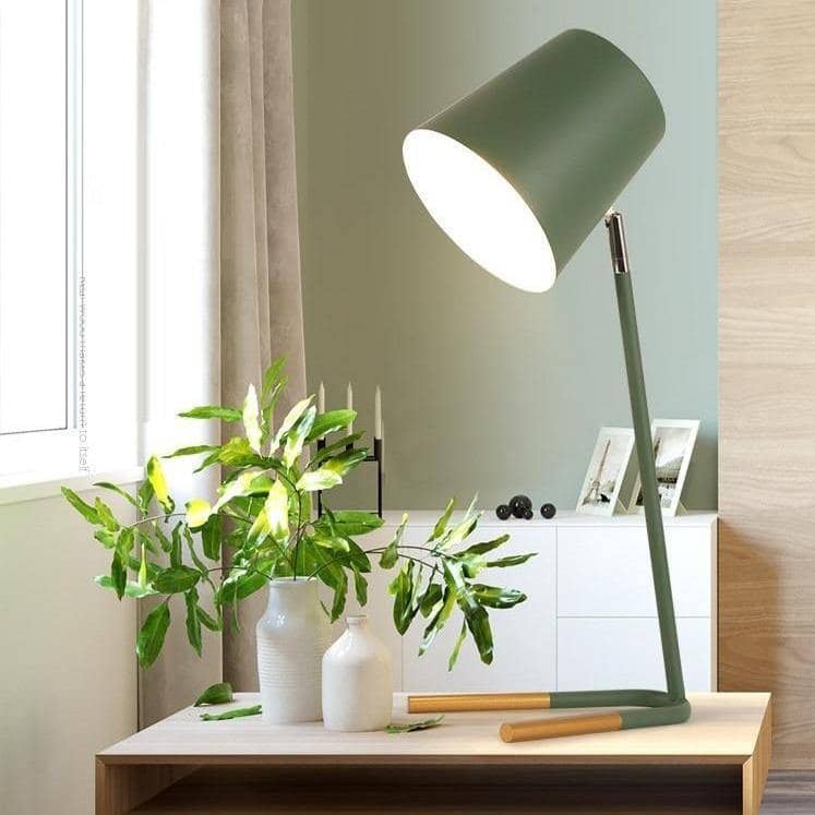 Vibrant Minimalist Colorful Side Table Lamp: Brighten Your Life
