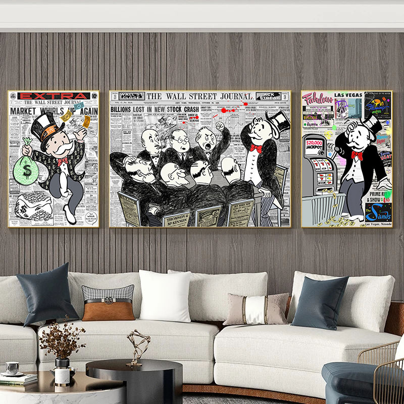 Wall Street Journal - Alec Monopoly's Artwork