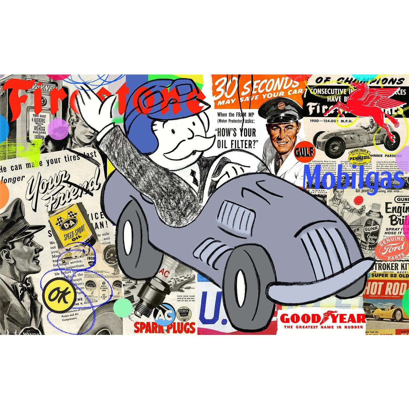 Wall Street Journal - Alec Monopoly's Artwork