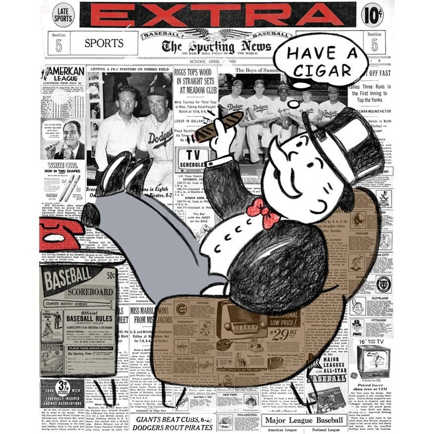 Wall Street Journal - Alec Monopoly's Artwork