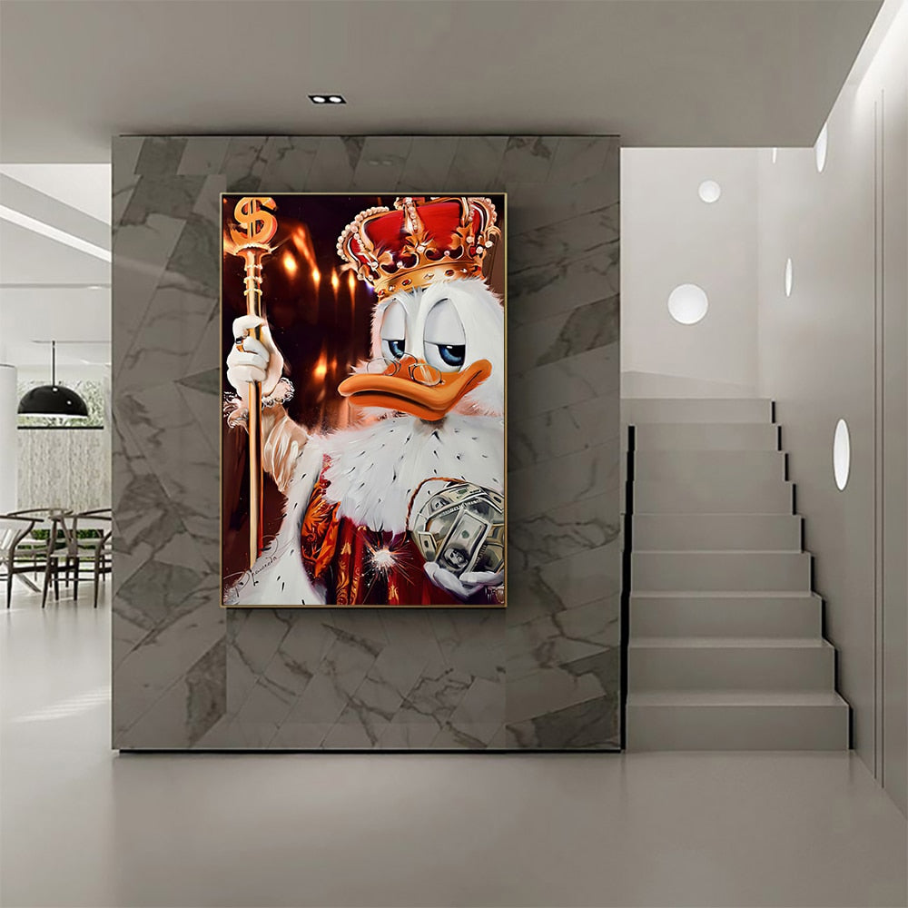 Whimsical Adventures: Disney Cartoon Classic Character Donald Duck Movie