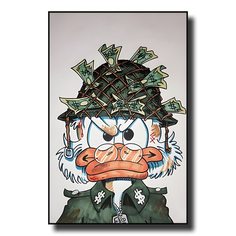 Whimsical Adventures: Disney Cartoon Classic Character Donald Duck Movie