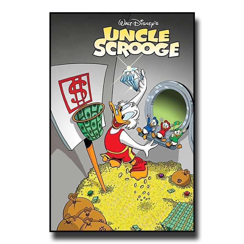 Whimsical Adventures: Disney Cartoon Classic Character Donald Duck Movie