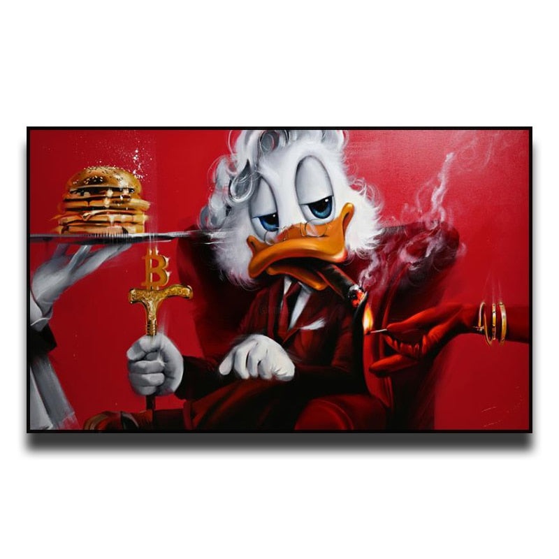 Whimsical Adventures: Disney Cartoon Classic Character Donald Duck Movie