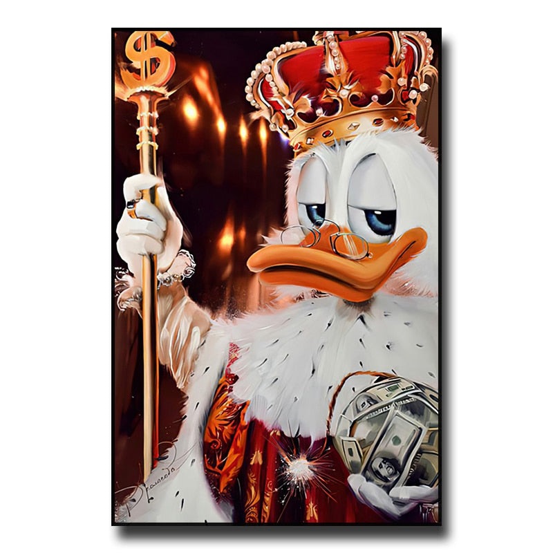 Whimsical Adventures: Disney Cartoon Classic Character Donald Duck Movie