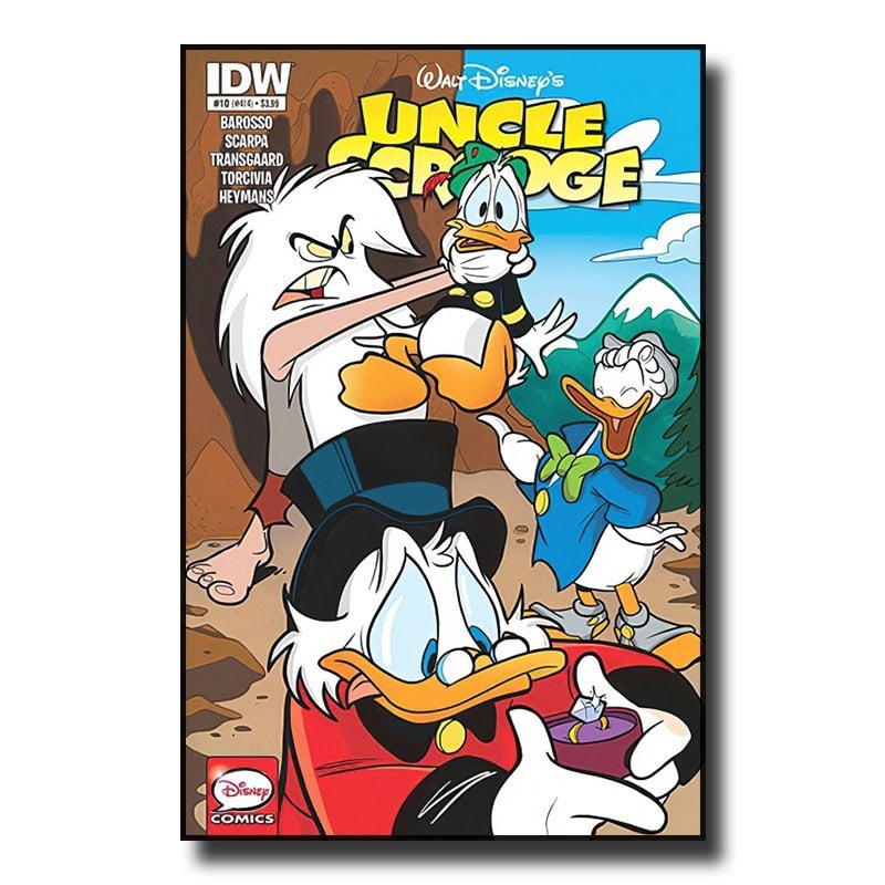 Whimsical Adventures: Disney Cartoon Classic Character Donald Duck Movie