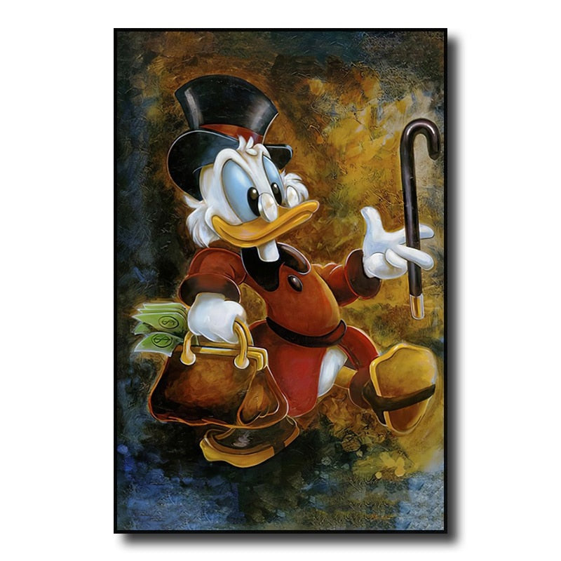 Whimsical Adventures: Disney Cartoon Classic Character Donald Duck Movie
