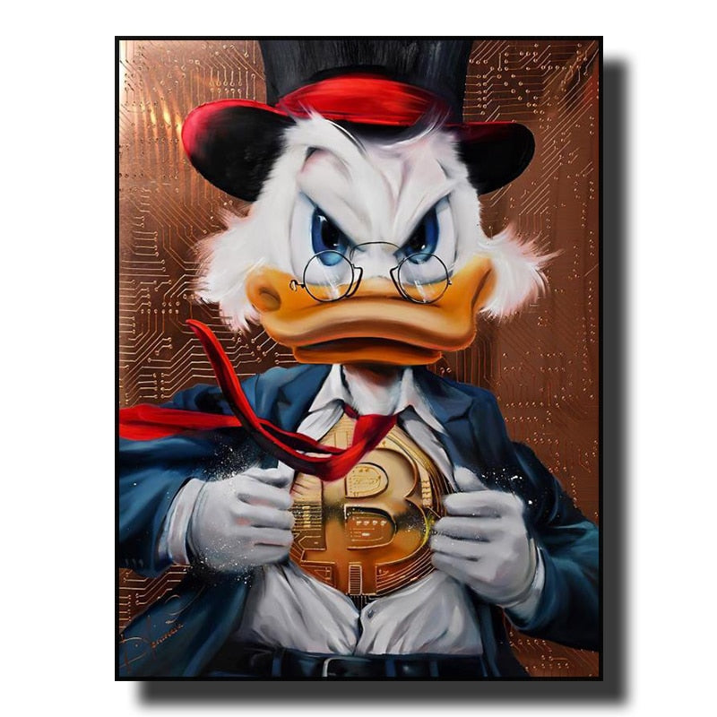 Whimsical Adventures: Disney Cartoon Classic Character Donald Duck Movie