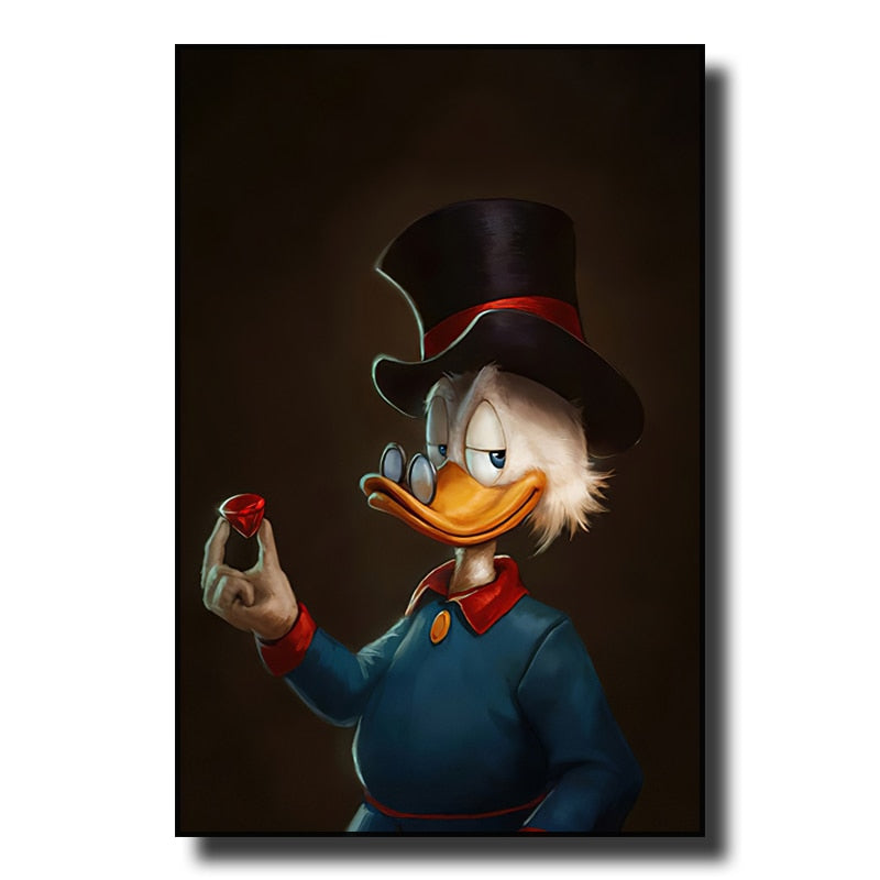 Whimsical Adventures: Disney Cartoon Classic Character Donald Duck Movie