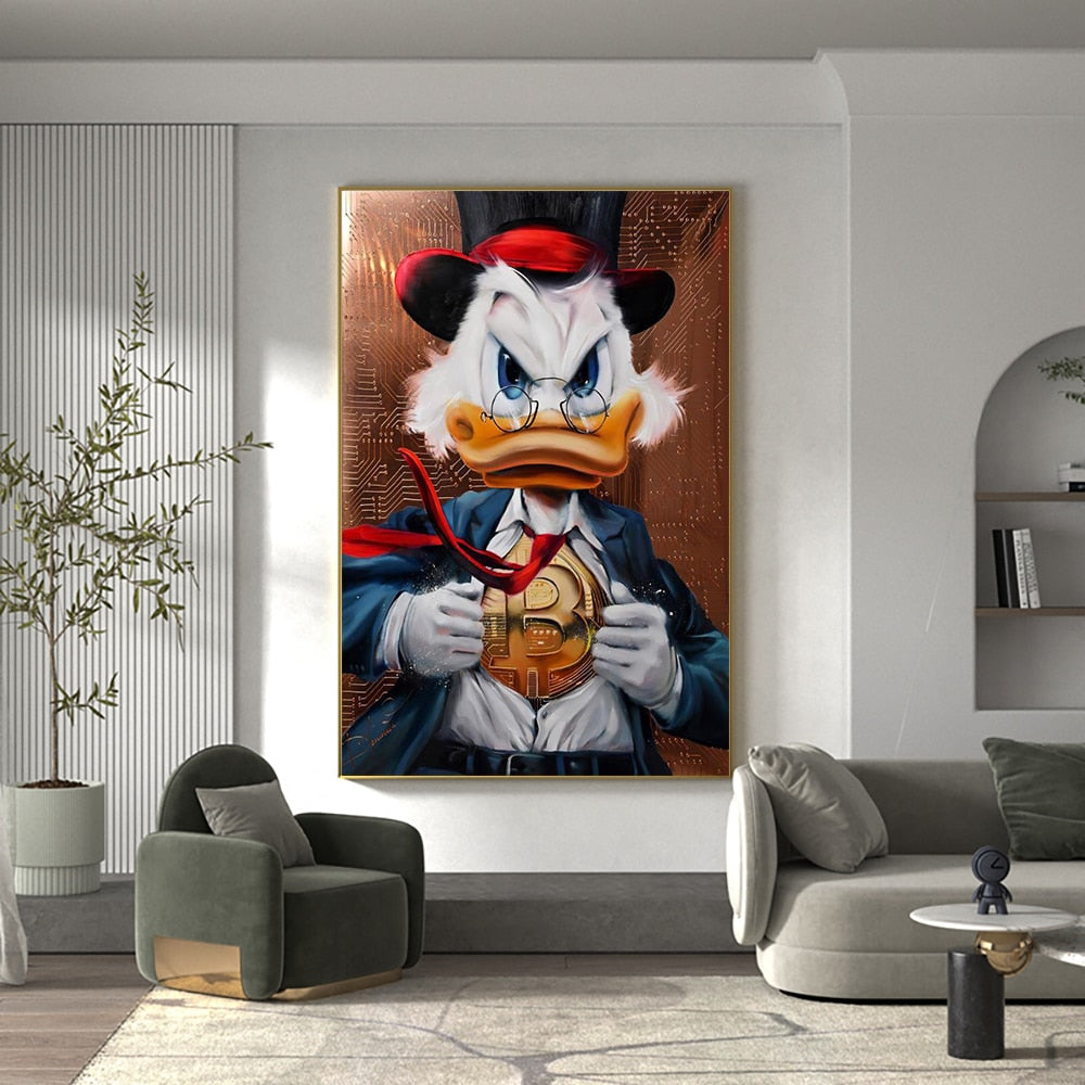 Whimsical Adventures: Disney Cartoon Classic Character Donald Duck Movie