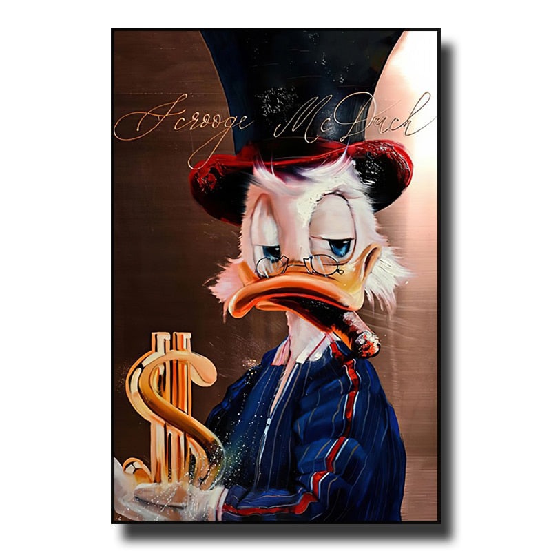 Whimsical Adventures: Disney Cartoon Classic Character Donald Duck Movie