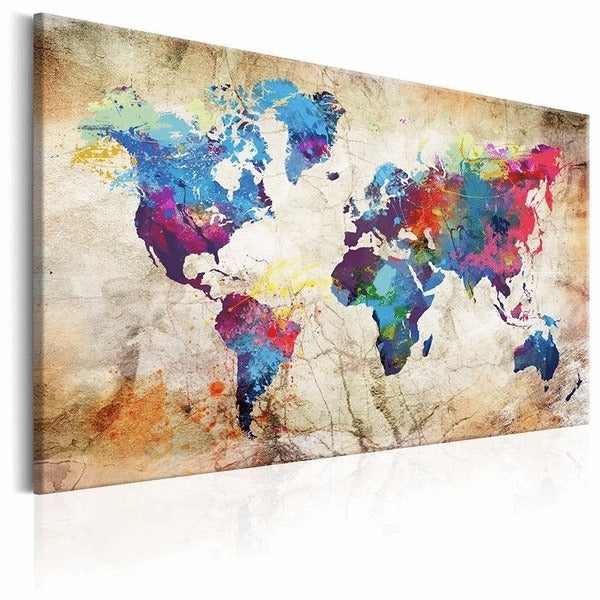 World Map - Stylish & Artistic