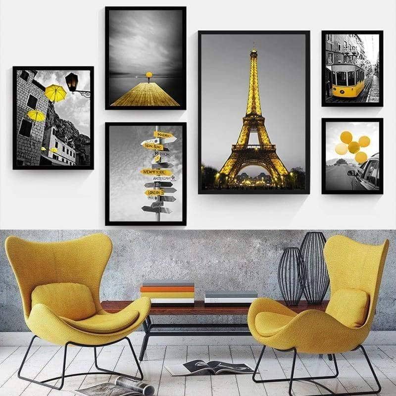Yellow Landscape - Stylish & Artistic