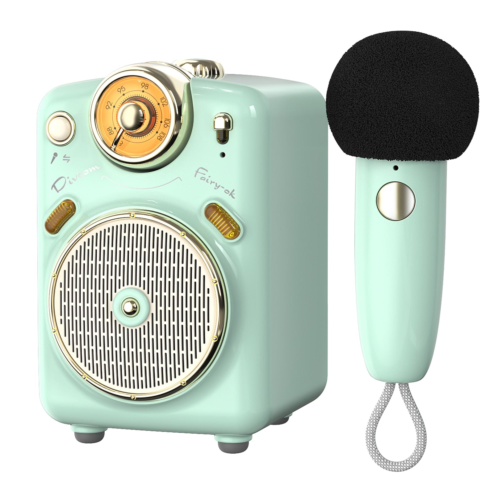 Divoom Fairy-OK Karaoke Speaker - Portable and Fun Audio